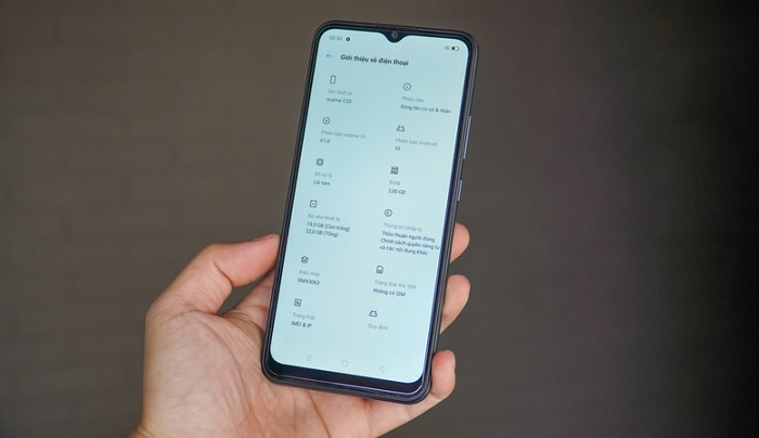 Thông số kỹ thuật Realme C20