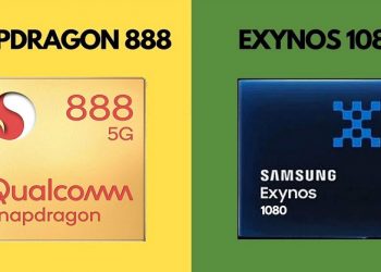 so sánh Exynos 1080 với Snapdragon 888