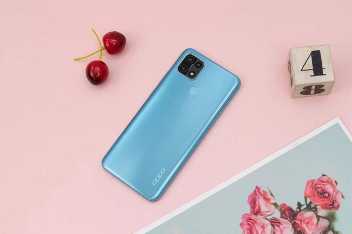 OPPO A15s phiên bản màu Xanh Thời Thượng