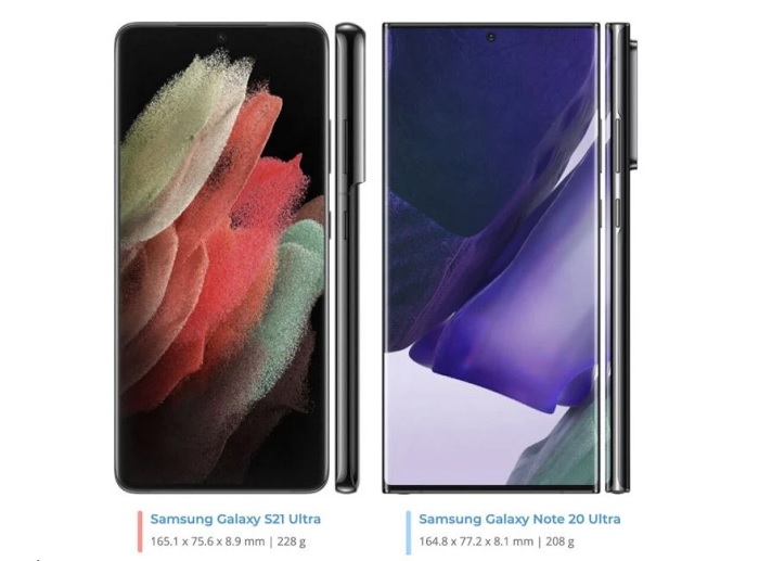 Màn hình của hai máy có sự khác biệt