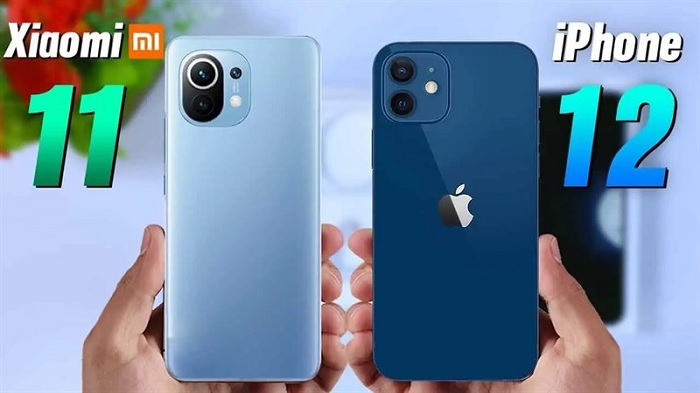 So sánh Xiaomi Mi 11 và iPhone 12