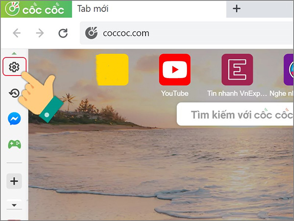 Cách tắt thông báo trên Cốc Cốc trong Cài đặt