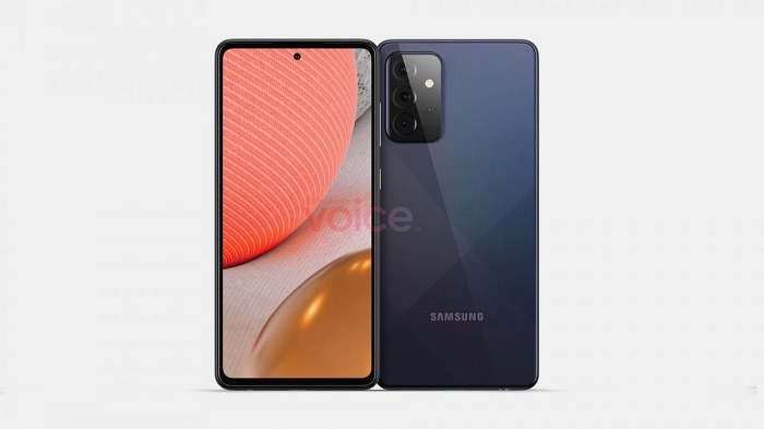 Ảnh render Galaxy A72