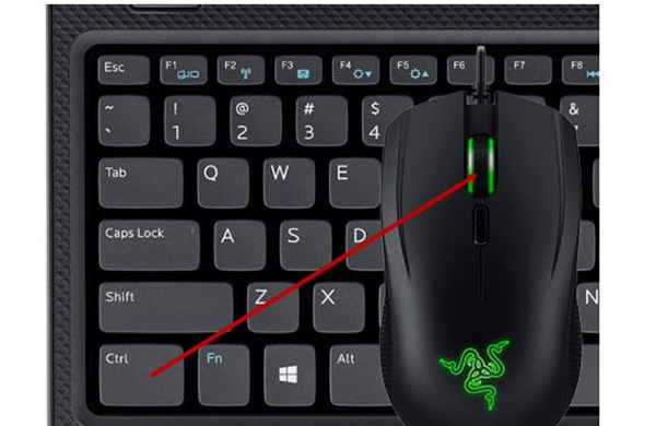 Thu nhỏ biểu tượng trên desktop Win 10 bằng chuột
