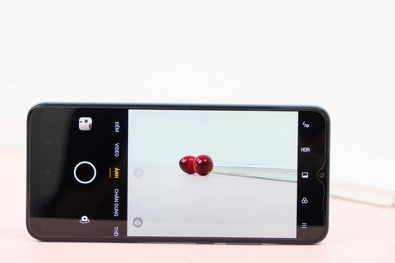 Giao diện camera OPPO A15s