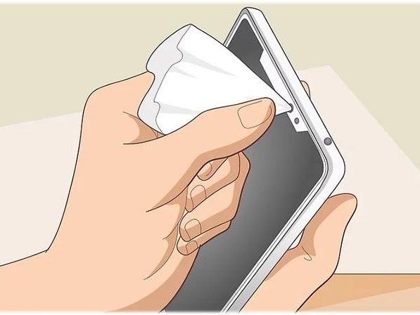 Vệ sinh camera trước cho điện thoại