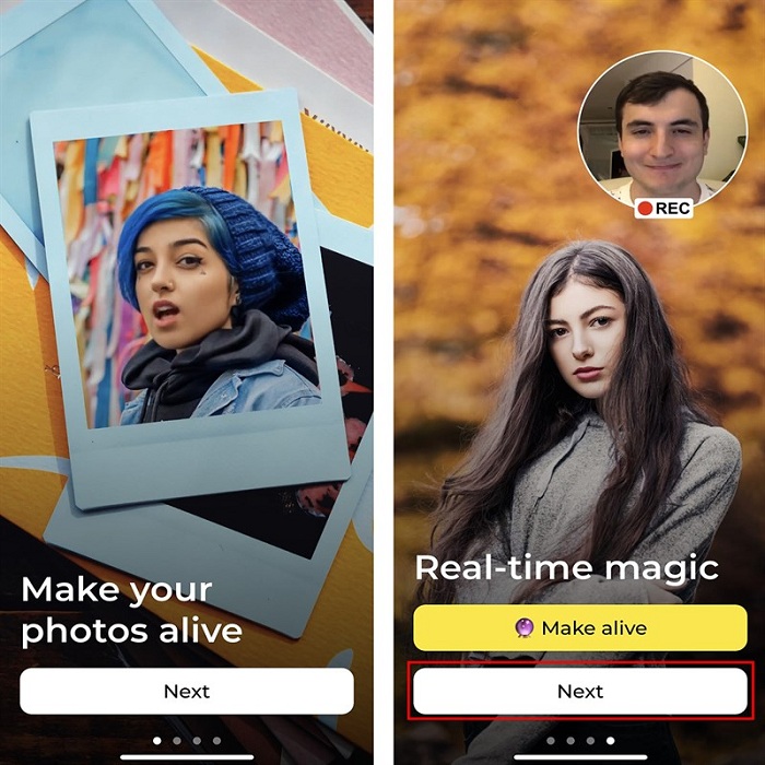 Nhấn vào nút Next để bỏ qua các phần giới thiệu