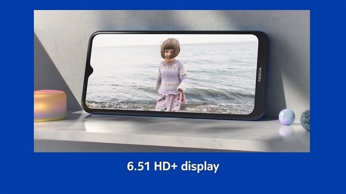 Nokia 1.4 sử dụng màn hình giọt nước 6.5 inch, HD+