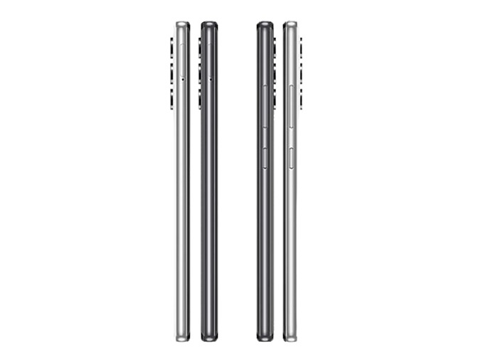 Các phím bấm vật lý trên 2 cạnh bên của Galaxy A32 4G