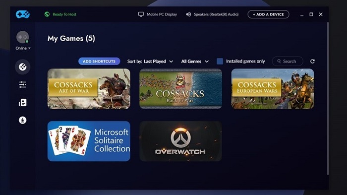 Giao diện Add Device