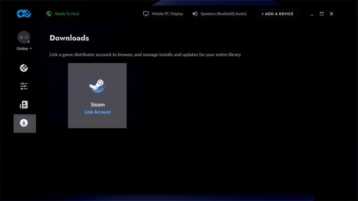 Tùy chỉnh trong mục Downloads