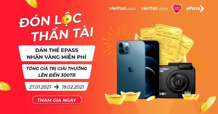 Đón Lộc Thần Tài Nhận vàng miễn phí