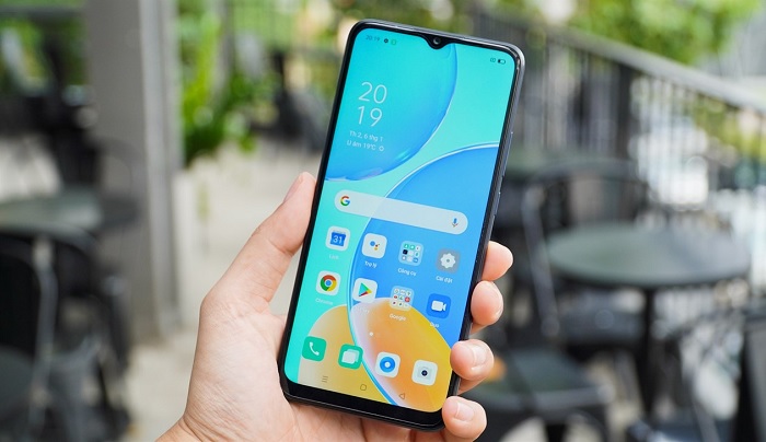 Màn hình OPPO A15s cho chất lượng hiển thị tốt