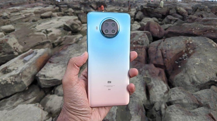 Mặt sau của Xiaomi Mi 10i 5G