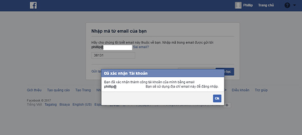 Hướng dẫn cách lấy lại mật khẩu Facebook khi đăng ký 2 ních cùng 1 số điện thoại (1)