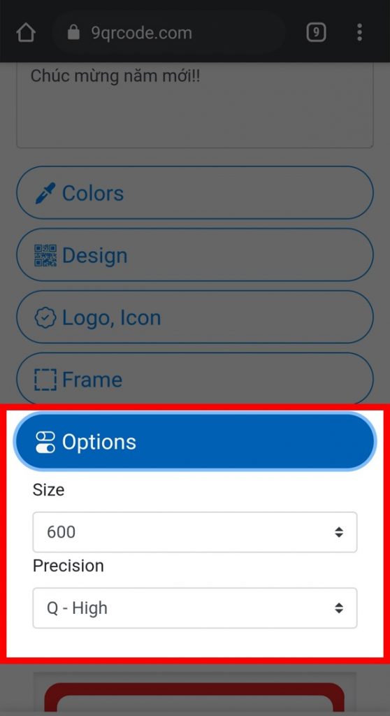 gửi lời chúc Tết bằng mã QR code