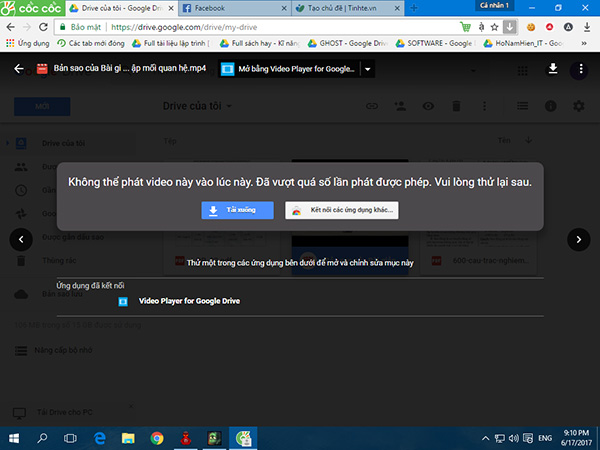 Nguyên nhân lỗi đang xem Youtube thì bị dừng (1)