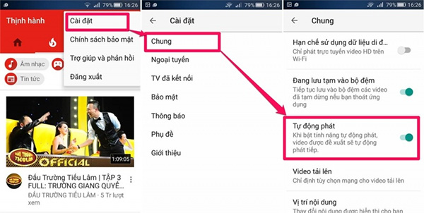 Cách khắc phục lỗi đang xem YouTube thì bị dừng (1)