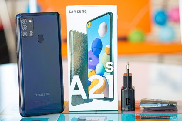 Galaxy A21s màn hình 6.5inch, chip Exynos 850, RAM 6GB