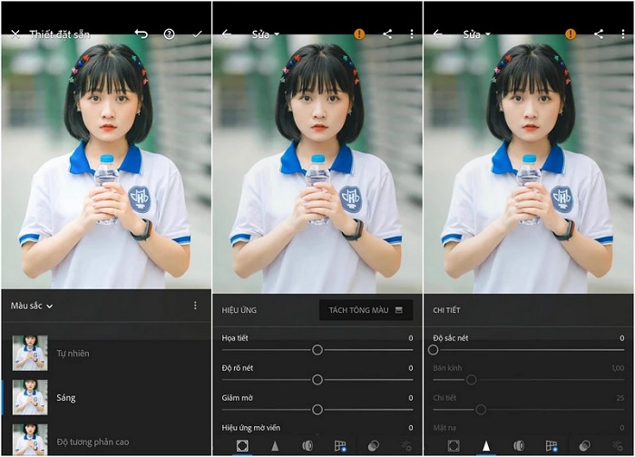 Ứng dụng Adobe Lightroom
