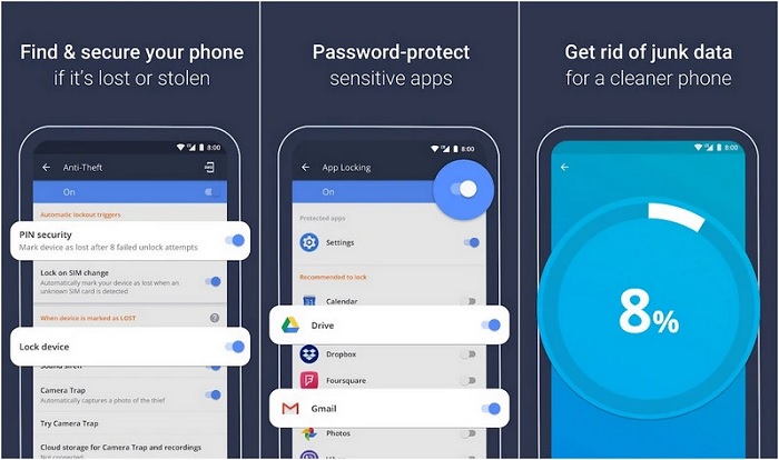 AVG AntiVirus Free là ứng dụng miễn phí và mang đến hiệu quả bảo vệ ấn tượng cho smartphone Android