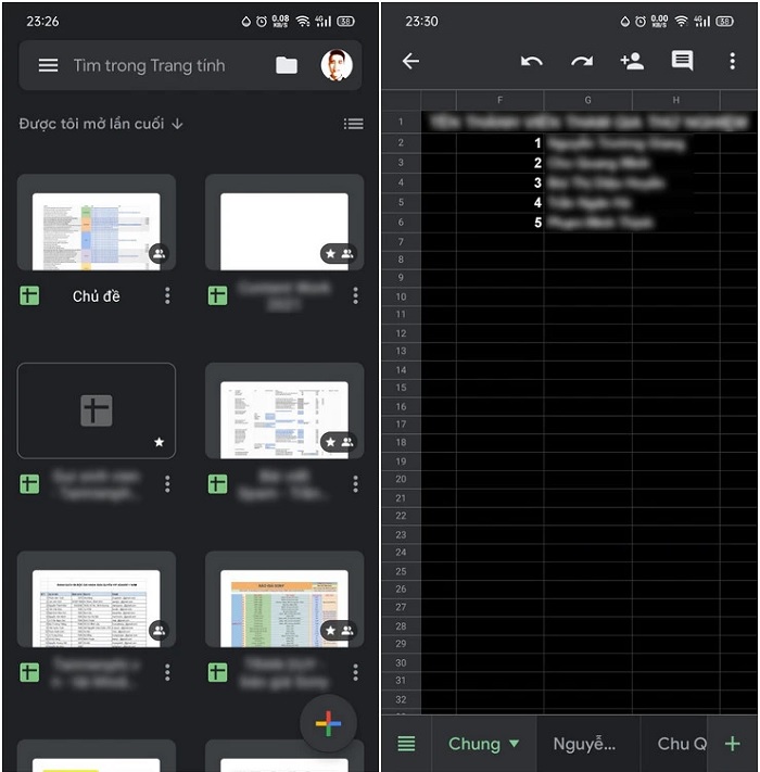 Bạn có thể update dữ liệu lên công cụ trực tuyến