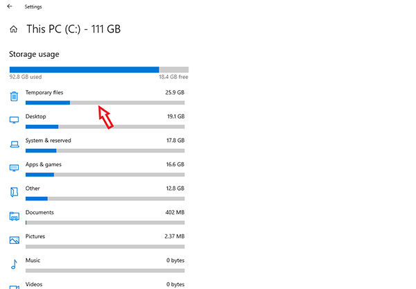 Xóa các file tạm và file download (2)