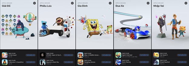 Tựa game đa dạng, phù hợp với mọi lứa tuổi, phong cách của “game thủ”