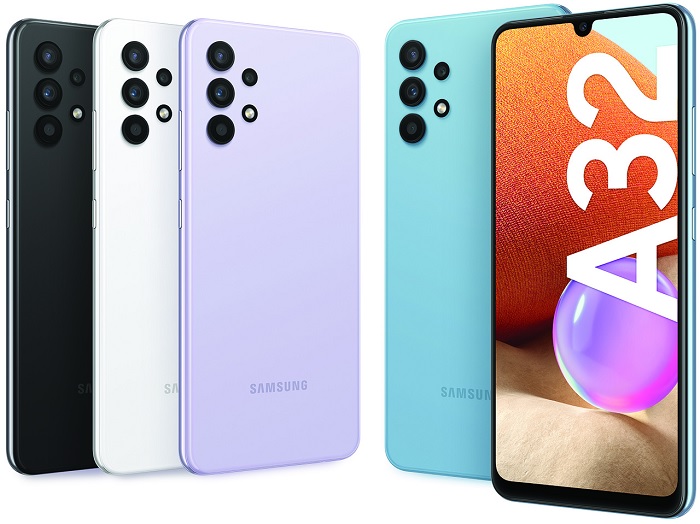 Các phiên màn màu sắc của Galaxy A32