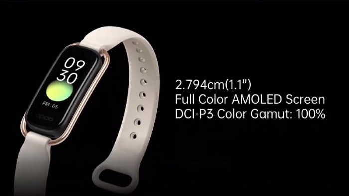 OPPO Band Style sở hữu màn hình rất ấn tượng
