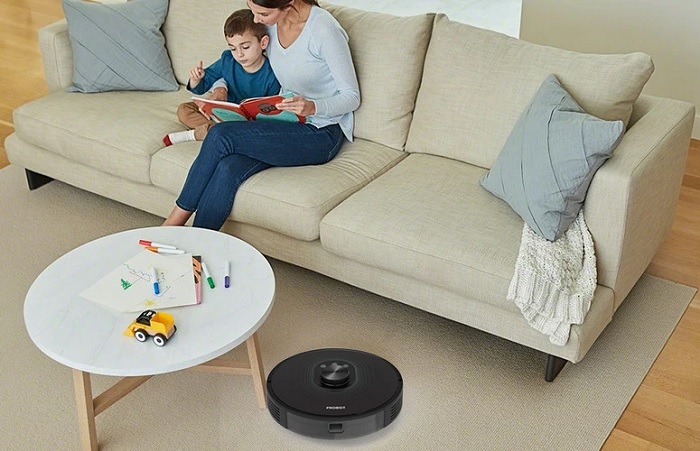 Robot hút bụi thông minh giúp người dùng thảnh thơi làm việc nhà