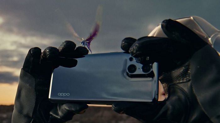 Mặt lưng của OPPO Find X3 Pro 5G