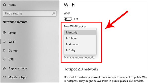 Cách mở Wifi trên máy tính qua mục Start Menu (3)