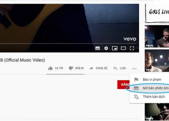 Cách tải phụ đề YouTube trực tiếp (1)
