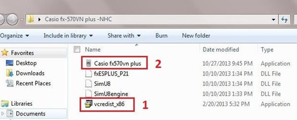 Cài đặt phần mềm giả lập máy tính Casio FX 570VN