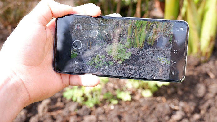 Giao diện camera của Realme 8 Pro