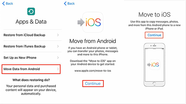 Phần mềm chuyển ảnh từ Android sang Move