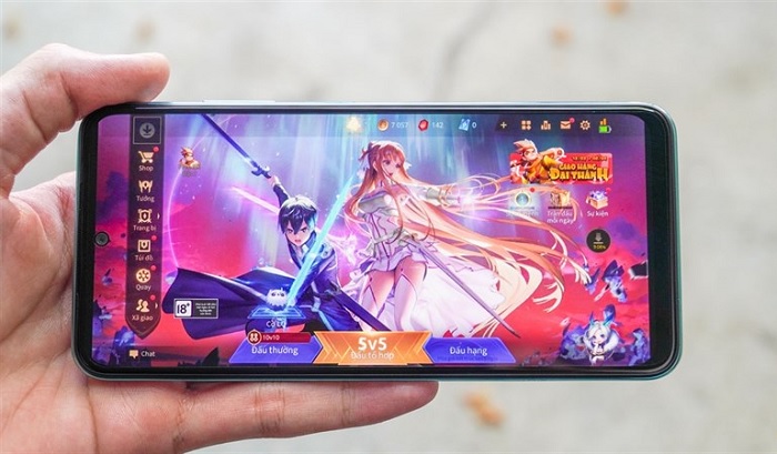 Xiaomi Redmi Note 10 có thể trụ được gần 8 tiếng chơi game