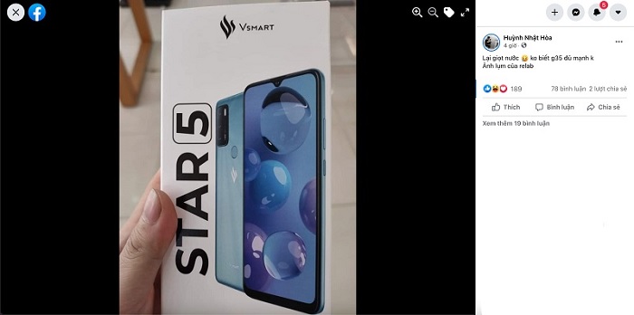Nguồn tin chia sẻ Vsmart Star 5