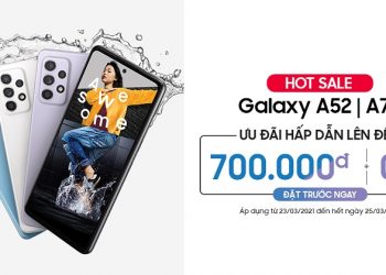 [Hot Sale] Đặt trước Samsung Galaxy A52 và A72 nhận ngay ưu đãi hấp dẫn lên đến 700.000 đồng
