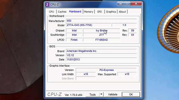 Cách 1: Sử dụng phần mềm CPU-Z