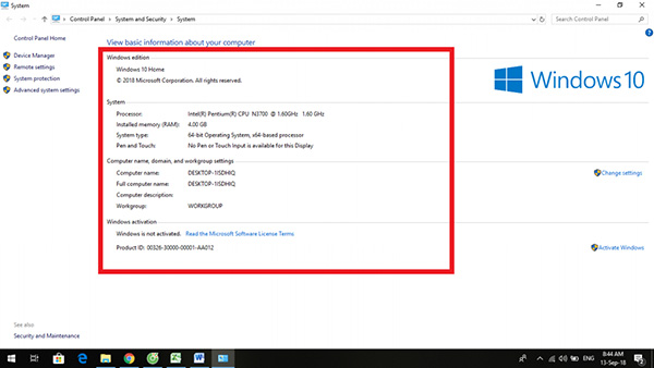 Cách kiểm tra tên máy tính đang dùng trên hệ điều hành  (1)