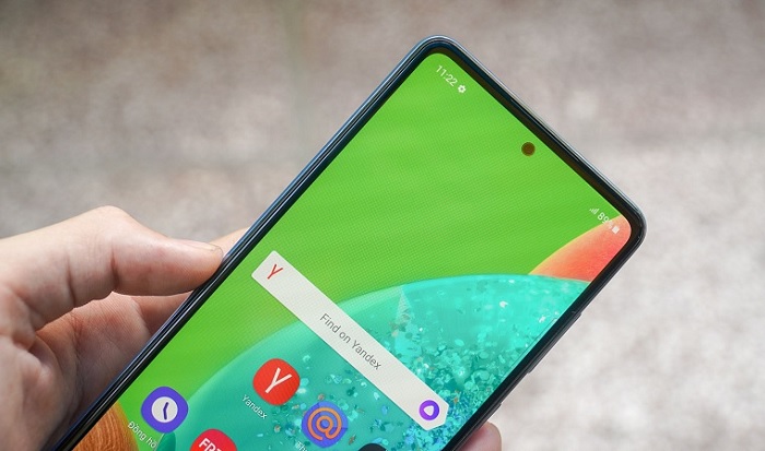 Galaxy A72 được trang bị pin dung lượng khủng