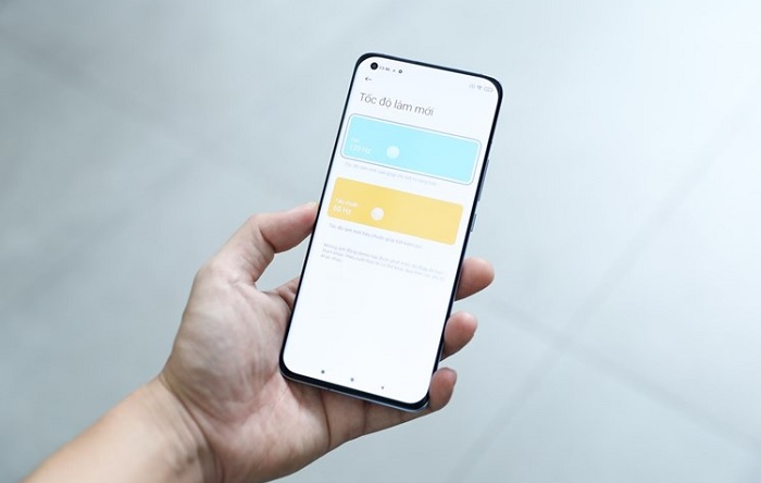 Cài đặt tần số quét