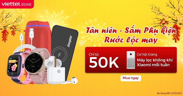 Sắm Phụ kiện - Trúng máy lọc không khí Xiaomi mỗi tuần