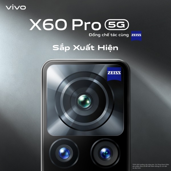 Poster quảng cáo Vivo X60 Pro 5G