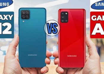 so sánh Galaxy A31 và Galaxy A12