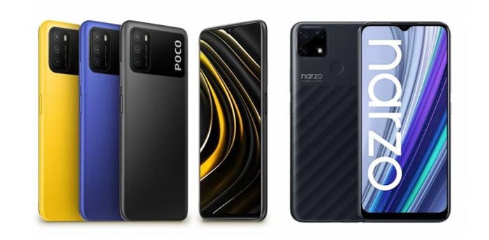 So sánh Realme Narzo 30A và Xiaomi POCO M3 để xem thiết bị nào tốt hơn?