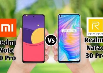 So sánh cấu hình Xiaomi Redmi Note 10 Pro và Realme Narzo 30 Pro