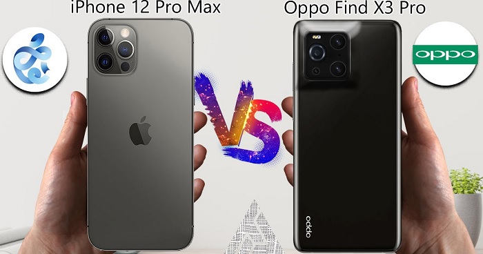 So sánh iPhone 12 Pro Max và OPPO Find X3 Pro